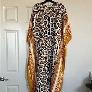Winlar Leopard Print Lounge Dress